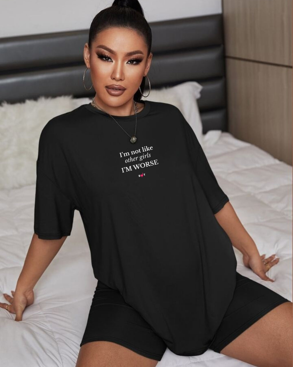 WORSE TEE BLACK