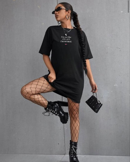 WORSE TEE BLACK