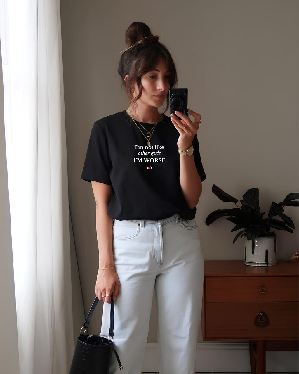 WORSE TEE BLACK