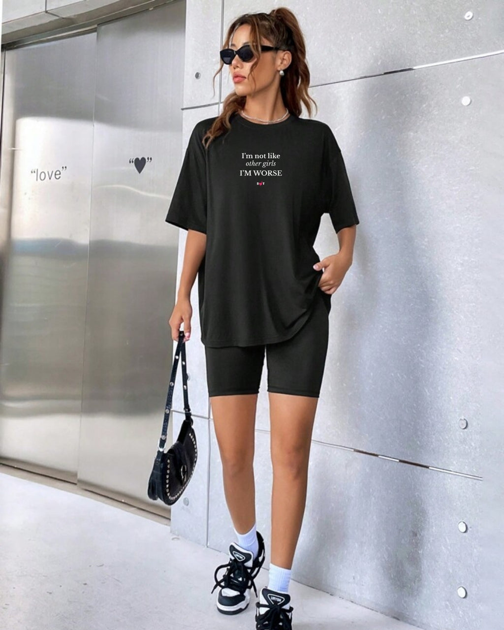 WORSE TEE BLACK